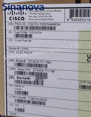 Cáp STACK T1 1M | StackWise-480 1m cho Cisco 9300, xếp chồng dự phòng, hàng mới chính hãng, có sẵn